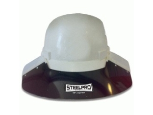 Protector solar tipo ala para casco de seguridad