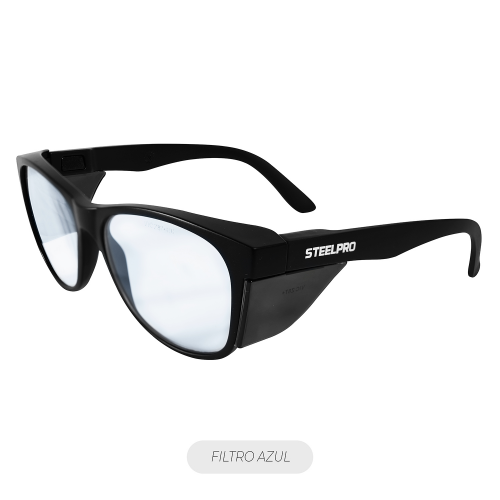 Lente de seguridad Safblack claro Full Reader +1.5D Steelpro