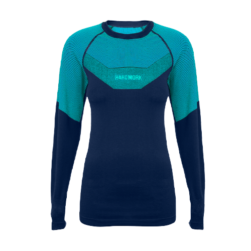 Camiseta primera capa HW ecooper mujer blue